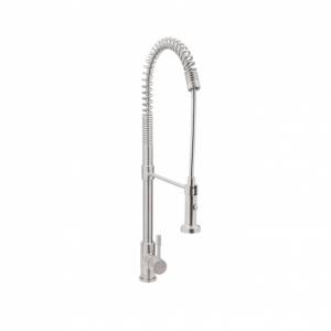 Смеситель для кухни Genebre Inox с выдвижным изливом